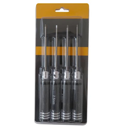 Upgraded RC Multi-Tool Hex Screwdriver Set 1.5/2.0/2.5/3.0mm for Car Boat Helicopter Drone