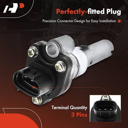 A-Premium Output Transaxle Speed Sensor 3 Pins | Compatible with Toyota Camry, RAV4, Corolla, Avalon, Yaris, Solara, Echo & Lexus ES300 & Chevrolet Prizm & Geo Prizm