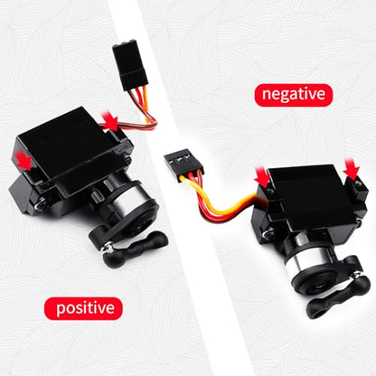 Aluminum Alloy Servo Fixing Mount Upgrade Parts | For Losi 1/16 Mini-B, For Losi 1/18 Mini-T 2.0, RC Car