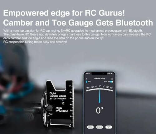Sky RC CTG-015 Digital Camber Gauge for 1/10 RC Car Truck Setup Tool