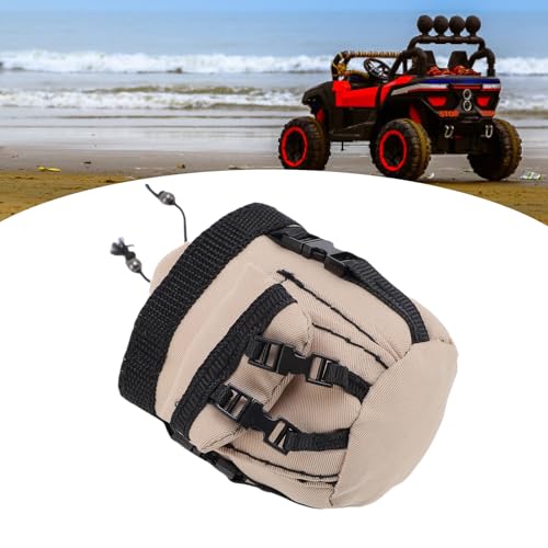 RC Car Luggage Bag 1/8 1/10 Simulation Polyester Easy Using Miniature Decoration RC Luggage Backpack (1) - color: Cream White