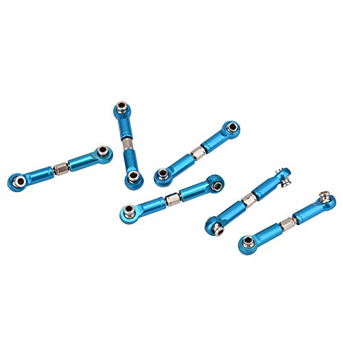 RC Car Link Rod, RC Truck Upgrade Parts Metal Steering Linkage Rods Arm Replacement Accessory Set for 1/18 Model Car
