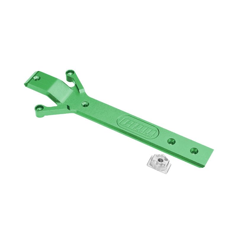 High End Aluminum 7075 Alloy Chassis Plate for Traxxas 1:16 Mini Maxx 4WD 107154-1 / Mini XRT VXL-3S 108076-1 Monster Truck Upgrades - Green