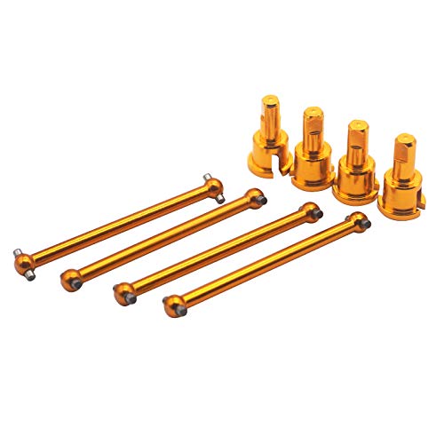4Pack Vgoohobby Aluminum Differential Diff Cup Outdrives Joint & Drive Joint Dogbone Compatible with Wltoys RC A959 A969 A979 K929 1/18 WLtoys RC Car Upgrade Parts