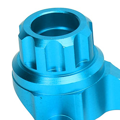 RC Car Steering Cup, Durable Aluminum Alloy Front Knuckle Arm for 1/10 Scale RC Vehicles, Blue for Hobbyists and Racing Enthusiasts