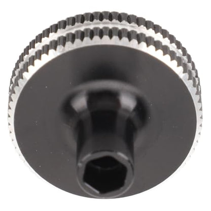 RC Short Nut Driver, Aluminum Alloy Hexagonal Wrench Sleeve, RC Car Short Hex Socket Driver Wheel Tool with Ergonomic Handle for RC Car Truck Crawler Maintenance and Repair (5MM) - size: 5MM