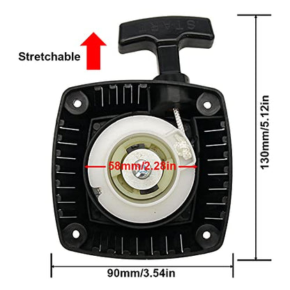 Plastic Pull Starter for 23CC-30.5CC CY Zenoah Engine Fit Baja 5B 5T 5SC Losi 5T