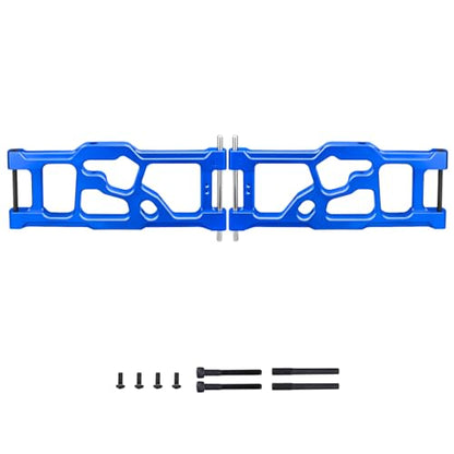 Aluminum Rear Lower Suspension Arms for ARRMA Kraton 8S BLX 1/5 Scale RC Truck (1 Pair), Replaces ARA330590 Upgrades (Blue) - color: Blue