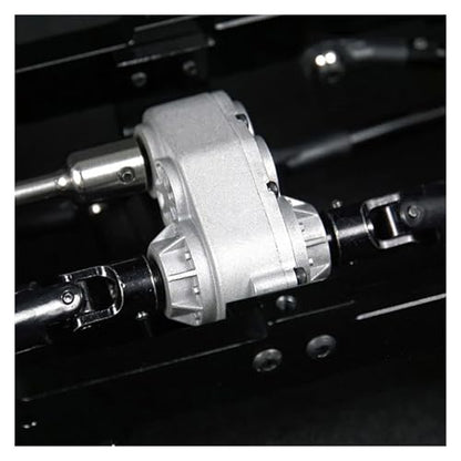 RC Repairs Components for Axial for Scx10 D90 D110 1/10 Metal Gearbox Transfer Case RC Crawler Car Upgrade Parts Decorative Spare Toy Models