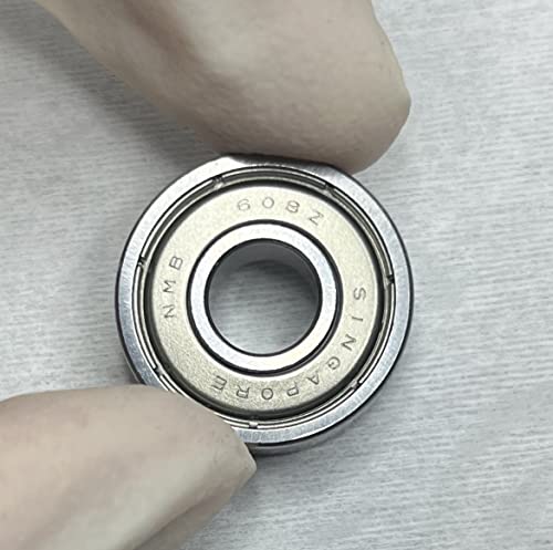 10 PCS (Non CN) Premium Quality Bearing NMB Brand 608ZZ Ball Bearings 8mm x 22mm x7mm