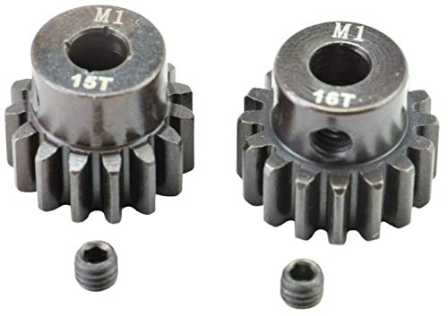 Apex RC Products 11-20T Mod 1 M1 5mm 1/8 Scale Pinion Gear Set (15 & 16)