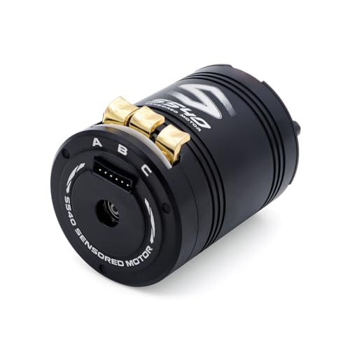 Keenso S540 Brushless Motor, Sensorless Power System, S60A ESC Combo with Built in BEC for 1/10 1/12 RC Cars (21.5T)
