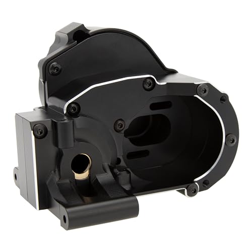 MEUS RACING Transmission Case Gearbox Housing for 272 272RTraxxas VXL 2WD Slash Bandit Rustler Stampede Drag Slash C10 Mustang 5.0 F-150 Raptor (Black) - color: Black