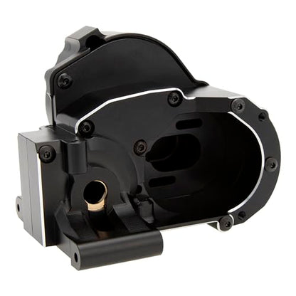 MEUS RACING Transmission Case Gearbox Housing for 272 272RTraxxas VXL 2WD Slash Bandit Rustler Stampede Drag Slash C10 Mustang 5.0 F-150 Raptor (Black) - color: Black
