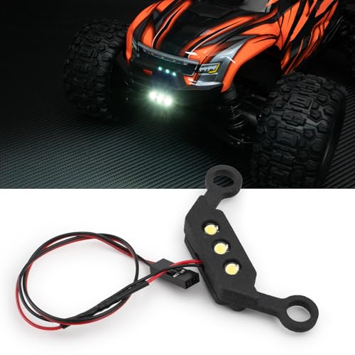 LSG Front Rear Lights Headlight Taillights kit RC Car LED Light Light Kit for 1/16 Tra-xxas Mini Maxx Small X Brushless 2S Rc 4Wd Upgrades Parts
