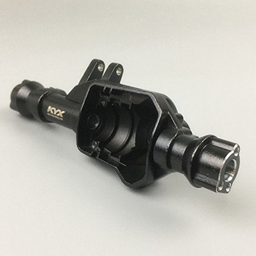 KYX Racing Metal Front & Rear Axle Housing Axle Shell w/Black Cover for 1/10 RC Crawler TRX-4