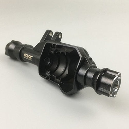 KYX Racing Metal Front & Rear Axle Housing Axle Shell w/Black Cover for 1/10 RC Crawler TRX-4