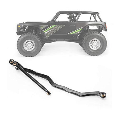 RC Car Steering Rod, RC Car Steering Pull Rod RC Tie Rod Link Rod Fit for 90018 1/10 RC Car Axial Wraith Steering Links Scx10 Ii Links