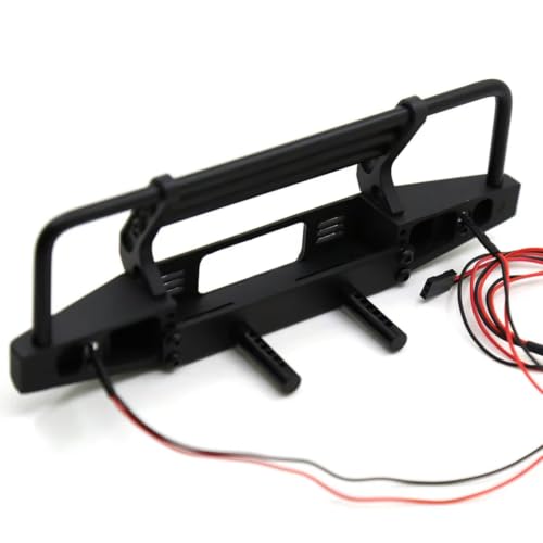 RC Parts Front Bumper Light Metal for TRX4 for Defender for Axial for SCX10 II 90046 1/10 Adjustable RC Crawler Car Upgrades Parts