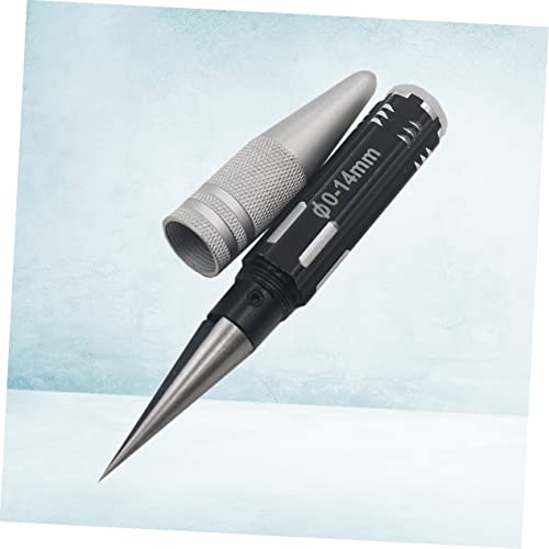 DIY Tools for Rc Aircraft Hole Opener Reamer Metal Steel Drill for Plane Model Kit Aluminum Alloy Safety and Ergonomic Design - color: Silver