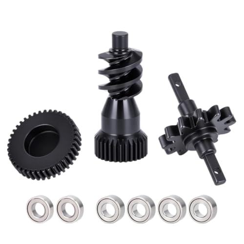 #45 Carbon Steel Gearbox Transmission Gear Set for 1/30 RC Crawler SCX30