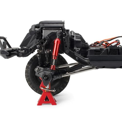 75mm-115mm Big Bore Shocks, RC Crawler Shocks for 1/10 RC Crawler LCG Chassis Gspeed V3 Element Enduro SCX10 TRX4 Gamde R1 Comp Builds DIY (Red 95mm 2pcs) - color: Red 95mm 2pcs