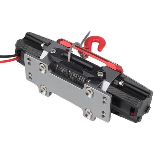 Hobbypark 1/10 RC Crawler Winch with Dual Motor Powerful for Axial SCX10 Traxxas TRX4 Redcat Gen 8 Gen7 RC4WD D90 RC Rock Climbing Car