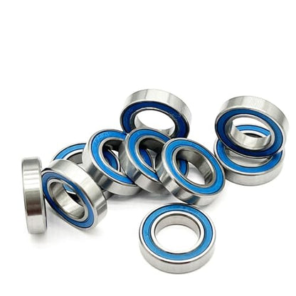 6901RS Bearing 10PCS 12x24x6 mm 6901-2RS ABEC-7 Hobby Electric RC Car Truck 6901 RS 2RS Ball Bearings Blue Sealed