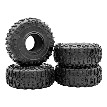RC Car 2.2Inch Rubber Tyre 150X65mm 2.2 Wheel Tires Set for 1/10 RC Crawler Wraith RR10 RBX10 Capra SCX10 Jeep Wrangler