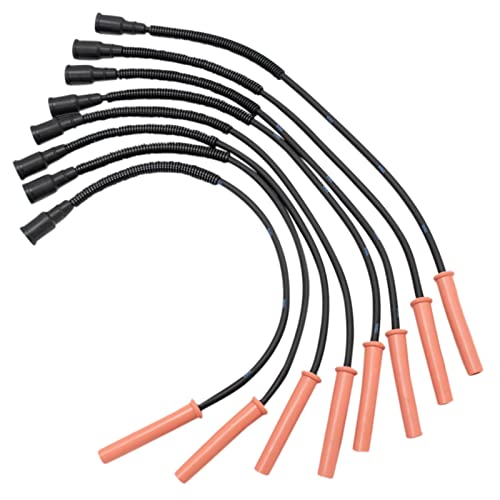 TRQ Ignition Spark Plug Wire Kit Set - style: IWA69113