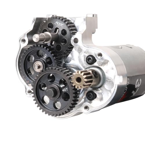 KYX Racing Hard Steel Transmission Gear Set Upgrades Parts Accessories for 1/18 RC Crawler Car Axial UTB18 Capra
