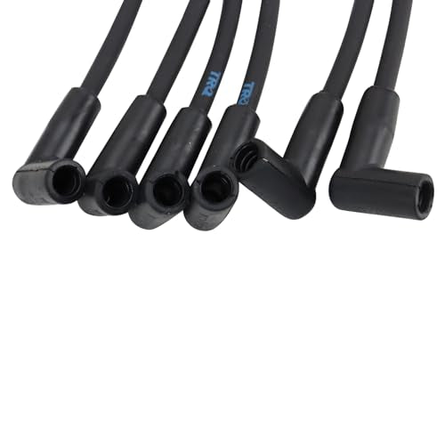 TRQ Spark Plug Wire Set | For 1977-1990 Ford 1977-1986 Mercury - style: IWA70220