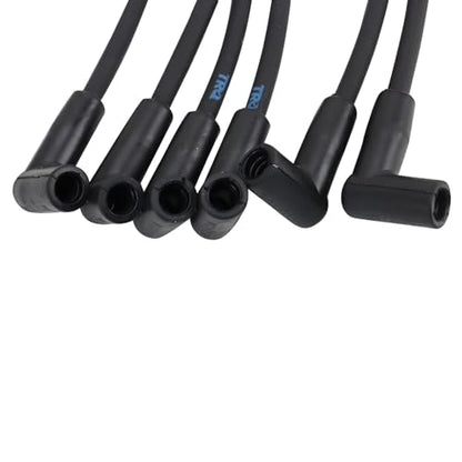 TRQ Spark Plug Wire Set | For 1977-1990 Ford 1977-1986 Mercury - style: IWA70220