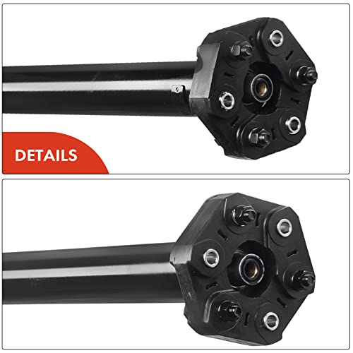 A-Premium Rear Drive Shaft Driveshaft Assembly Compatible with Dodge | for Challenger 2009 2010 2011 2012 2013 V8 5.7L, Automatic Transmission RWD, Replace# 4593855AA, 4593855AB, Prop Shaft - style: Fit 2009-2013 Challenger 5.7L