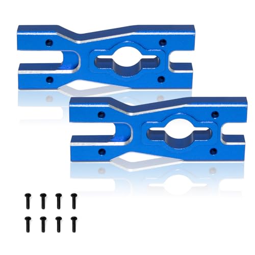 Aluminum Alloy Car Shell Fixed Seat RC Upgraded Parts for LOSI 1/18 Mini LMT 4X4 Brushed Monster Truck RTR-LOS01026 RC Car (Blue) - color: Blue