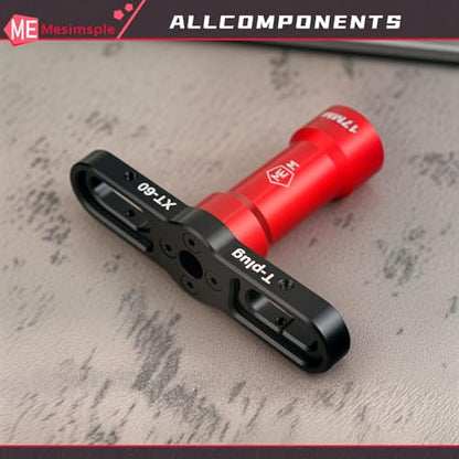 T-Plug XT-60 Hole 17mm Wheel Hex Hubs RC Car Wrench Spanner Repair Tools for 1/7 1/8 1/10 Scale RC Car Upgrade Parts