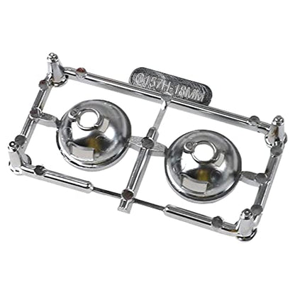 1/10 RC Crawler LED Headlights Compatible with Traxxas TRX-4, TRX-6, Axial SCX10, Redcat Gen8 (20MM B) - size: 20MM B