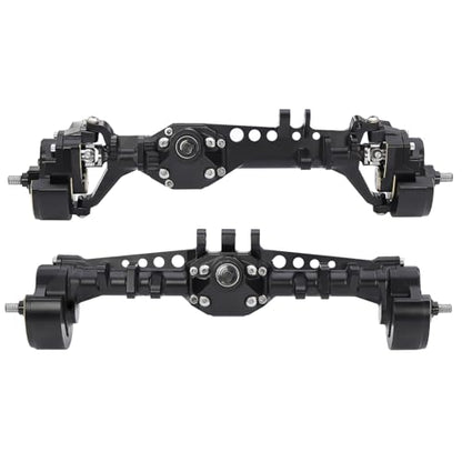 Brass Steering Knuckles Portal Front and Rear Cover Weights for 1/10 RC Crawler Car Vanquish VS4-10 Phoenix F10 Portal Axle Lower COG