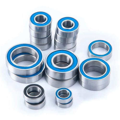 Bearing Kit for 4Tec 2.0 GT for VXL for AWD 19PCS Rubber Sealed Bearing Set rc Car Upgrade Accessories Modified Pieces