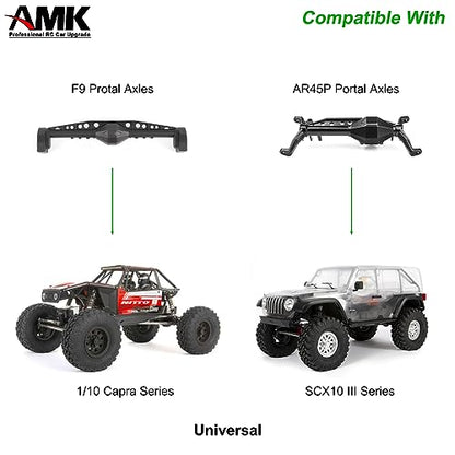 Thicker UTB10 Portal Stub Axles Harden Steel Capra Drive Shaft 1/10 Scale Accessories for RC Rock Crawler Axial Capra 1.9 SCX10 III Upgrades(1 Set(2Pcs)) - color: 1 Set(2pcs)