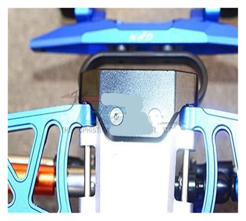 Aluminum Rear Lower Suspension Mount Upgrade Part for 1/10 RC Truck, Heavy Duty Chassis Reinforcement Bracket