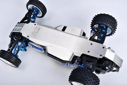 Stainless Steel Integrated Chassis Skid Kit for Tamiya 1:10 DT-04 R/C Fighter NXGEN-58741 Upgrades
