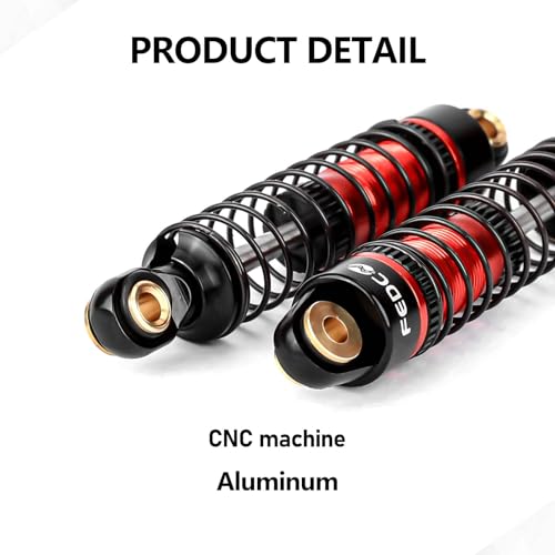 HPI Venture18 Shocks 53MM Shock absorbers For HPI Venture18 Upgrades | With Springs CNC Threaded Oil Damper For 1/18 RC Crawler