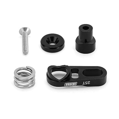 INJORA 25T Aluminum Transmission Shift Unloading Servo Horn for Axial SCX10 PRO 1/10 RC Crawler Upgrade,2Pcs