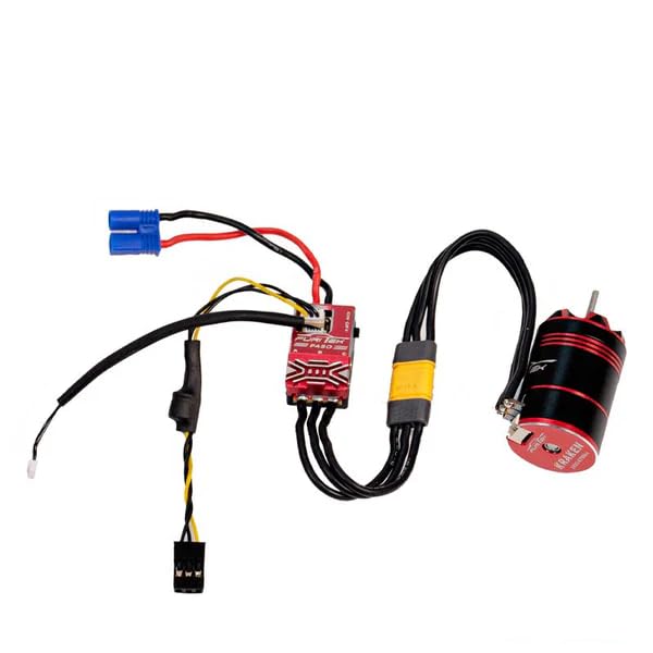 Furitek Vortex 6700kv Brushless ESC/Motor Combo for Losi Mini-B, Mini-T, and JRX2/JRXT - Remote Control Car, RC Racing Cars, RC Buggy Upgrade Electronics (FUR-2585)