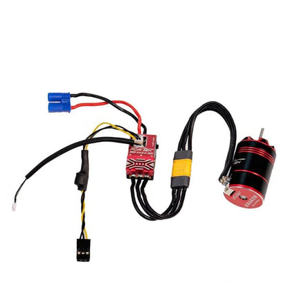 Furitek Vortex 6700kv Brushless ESC/Motor Combo for Losi Mini-B, Mini-T, and JRX2/JRXT - Remote Control Car, RC Racing Cars, RC Buggy Upgrade Electronics (FUR-2585)
