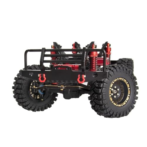 RC Bumper For Defender For TRX4M 1/18 Metal Front And Rear Bumper With Tow Hook RC Crawler Car Upgrade Parts Accessories(1 set) - size: 1 set