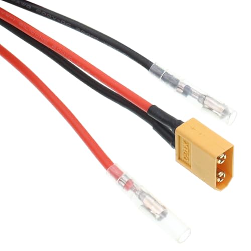 RC Car 60A Brushed ESC Electric Speed Controller 6V/2A BEC Compatible with Traxxas TRX4 TRX6 D90 HSP Tamiya Redcat Axial SCX10 HPI 4WD Truck 1/10 RC Truck Car Crawler (XT60 Plug Without Fan) - style: XT60 Plug without Fan