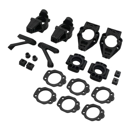 FLMLF Nylon Front and Rear Hub Carrier Kit for 1/5 HPI ROVAN Baja KM 5T 5B 5SC ROFUN BAHA RC CAR Toys Parts