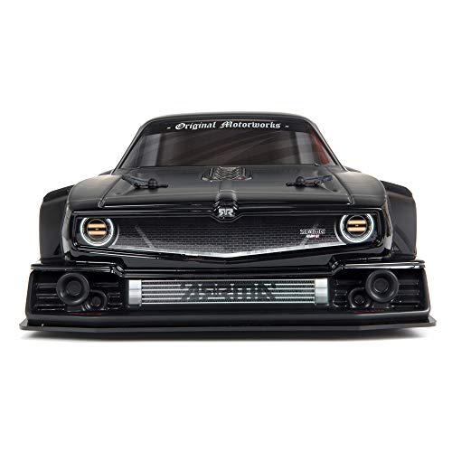 ARRMA 1/7 Felony 6S BLX Street Bash All-Road Muscle Car RTR (Ready-to-Run Transmitter and Receiver Included, Batteries and Charger Required), Black, ARA7617V2T1 - color: Black